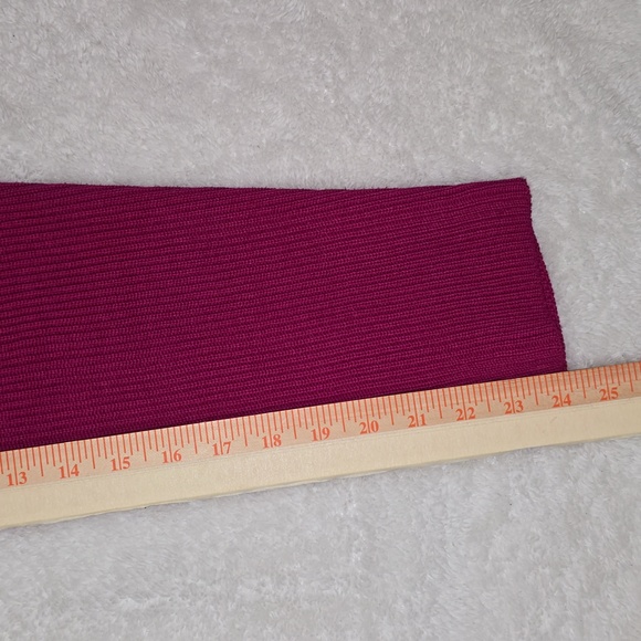 Bob Mackie Leather Wearable Art Embroidered Abstract Zip Jacket Ribbed Sleeve 1X - Picture 13 of 13